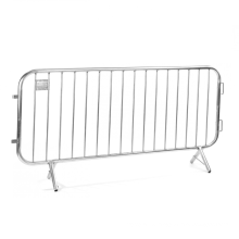 Road Safety Galvanized Crowd Control Barricade